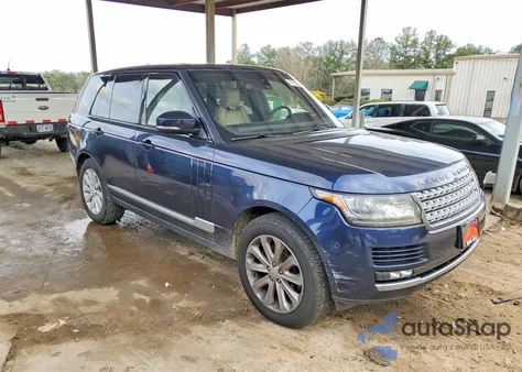 2016 Land Rover Range Rover Hse z USA, uszkodzony, nr VIN SALGS2KFXGA294297